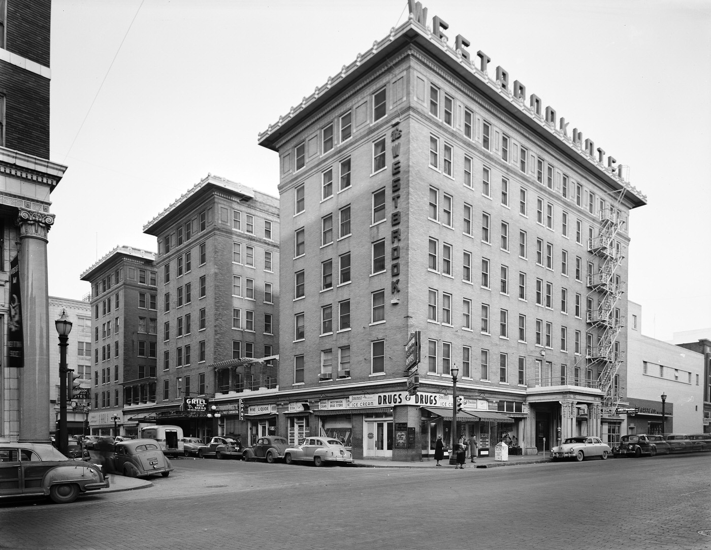 #125 Westbrook Hotel, 4th and Main Street, Fort Worth, 1949