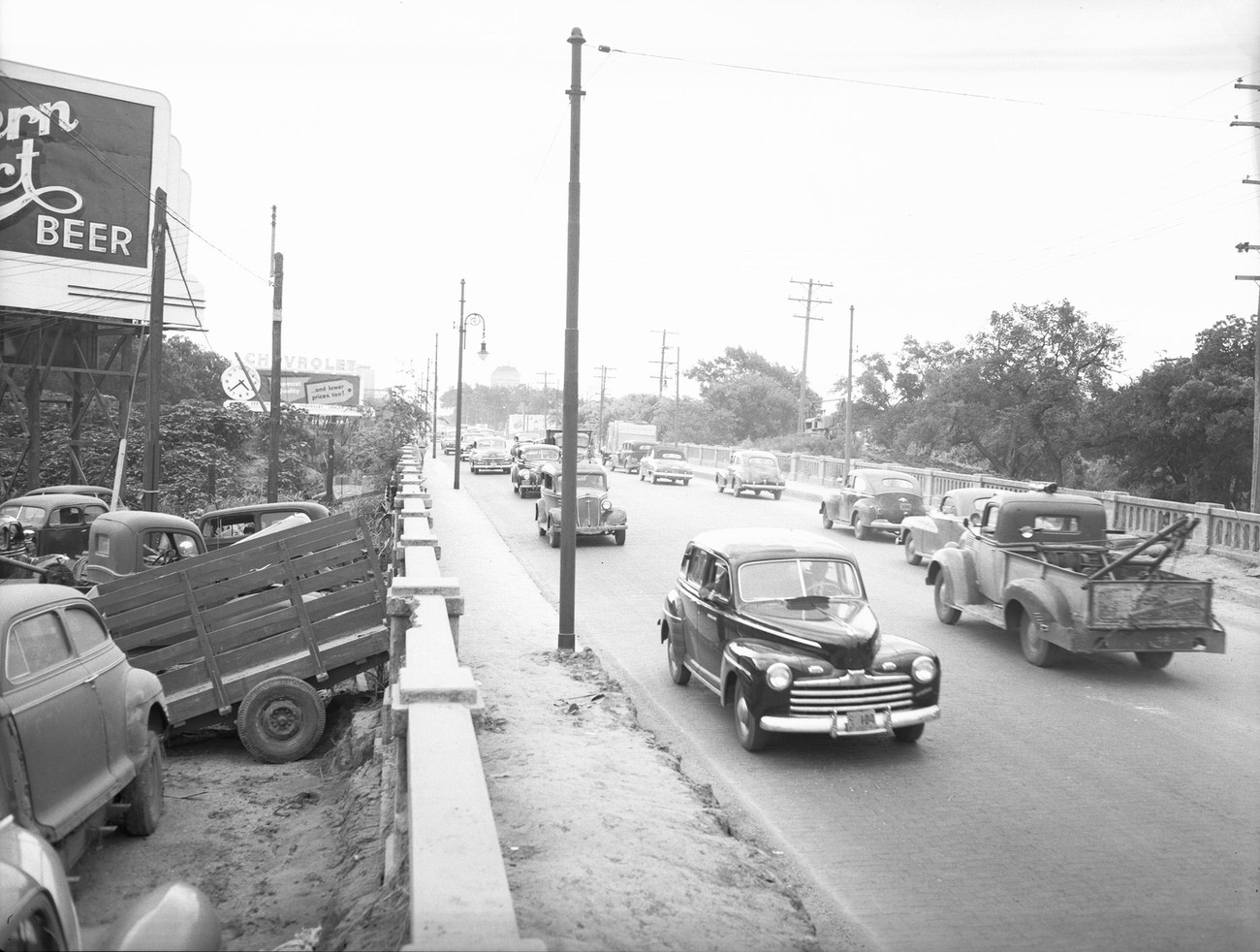 #98 Levee break flood scene, 1949