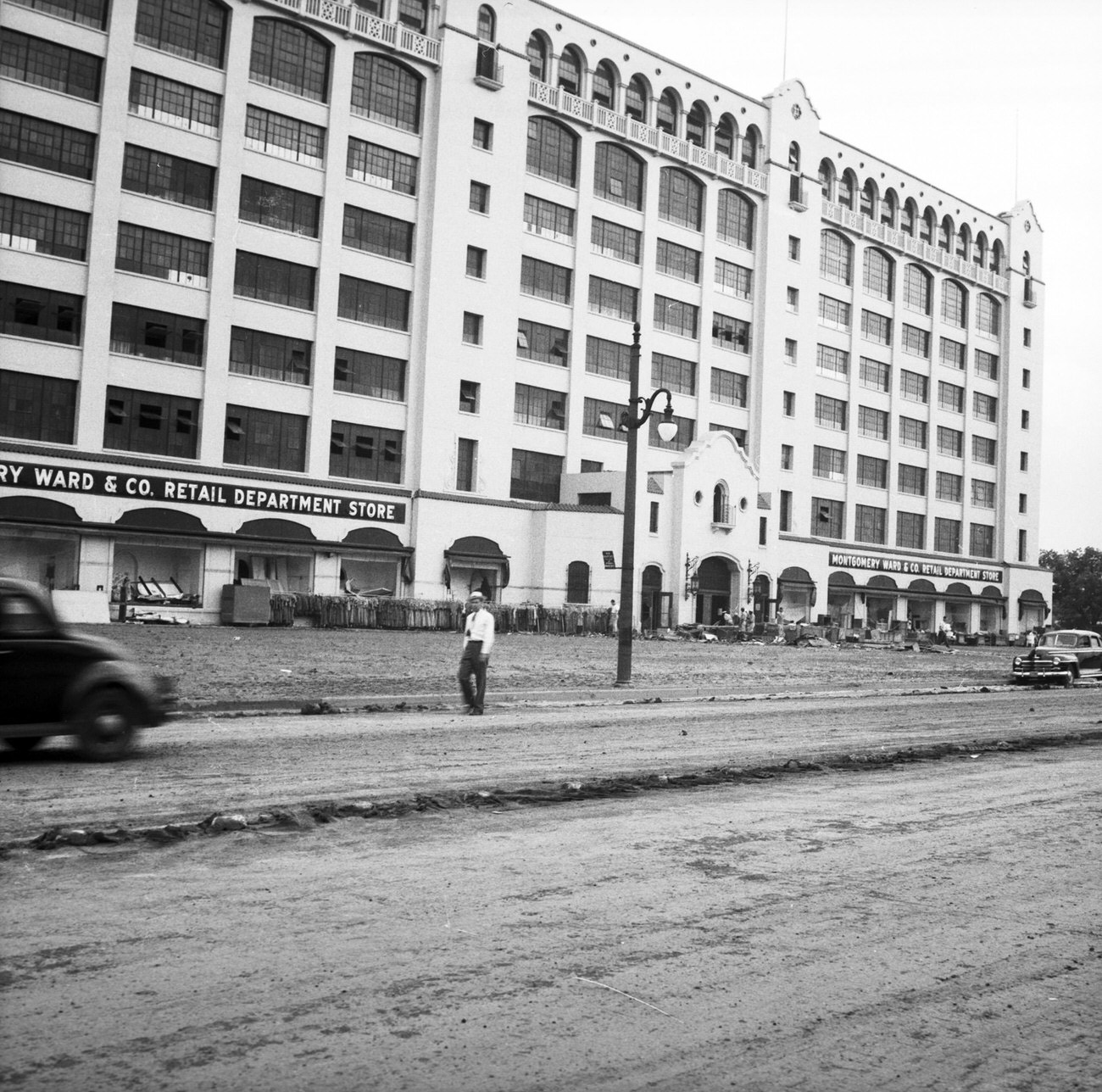 #57 Montgomery Ward & Company Retail Department Store after flood, 1949