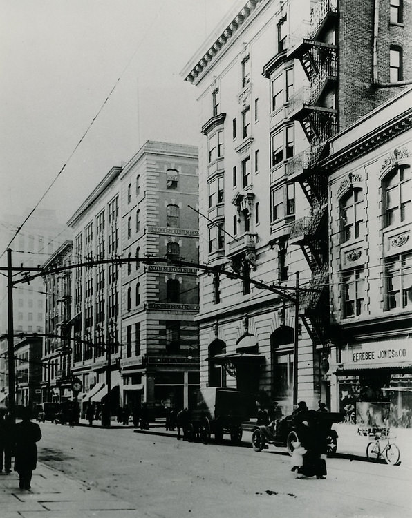 #25 Looking South or Granby Street from Market Street, 1915
