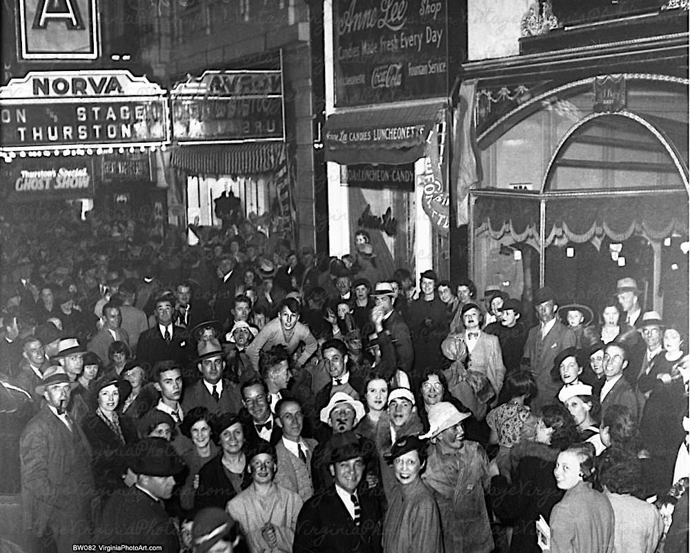 #21 Halloween Celebration at Norva Theater, 1935