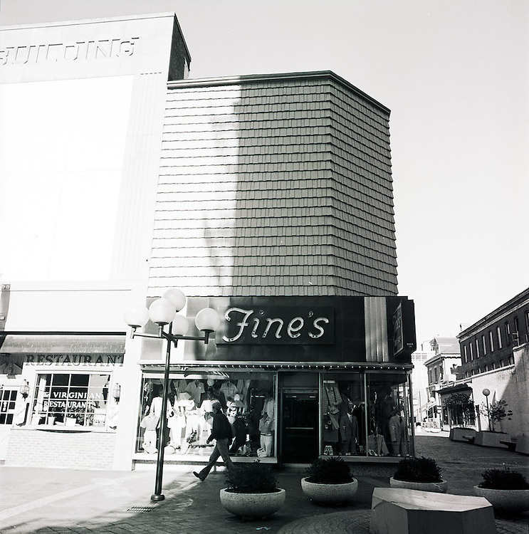 #115 Granby Street, Pedestrian mall, 1950s
