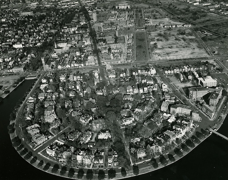 #128 View looking North.Ghent.East Ghent South, 1950s