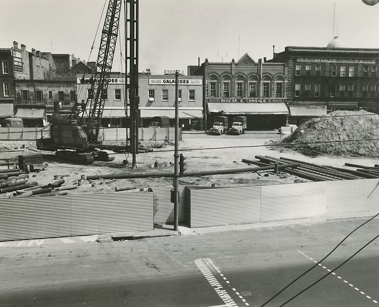 #59 Construction Site. Bisese & Console, 1950s