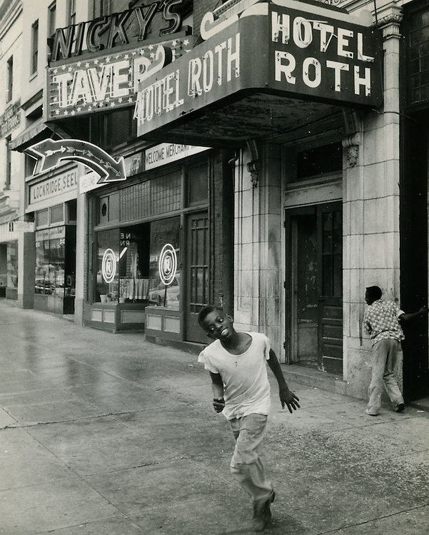 #63 Hotel Roth. Nicky’s Tavern, 1958