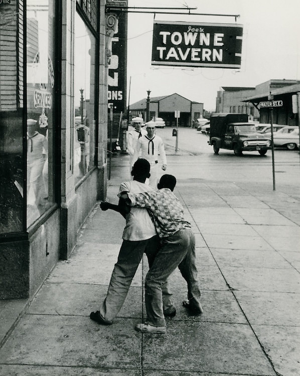 #76 Downtown, Norfolk, 1958