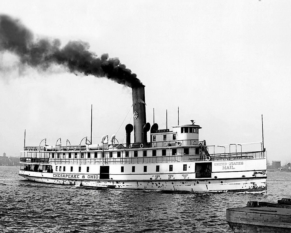 #9 Steamboat Virginia Mail, 1950s