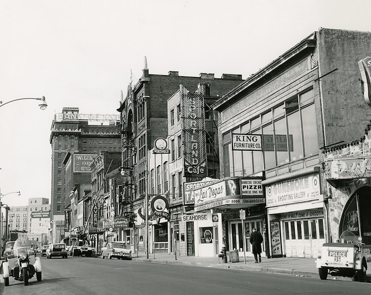 #103 East Main Street looking West. December 07, 1961