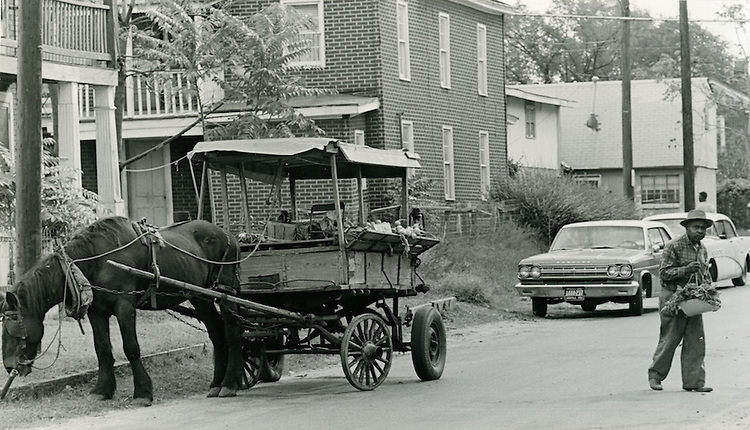 #45 Vegetable cart on Cedar Street off Wilson Road – October 17, 1966