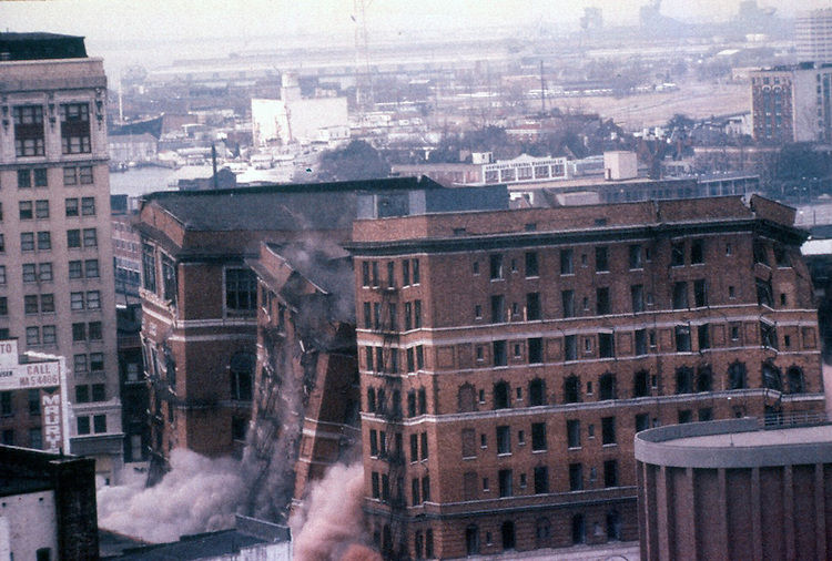 #99 Monticelo Hotel Demolition, July 04, 1976