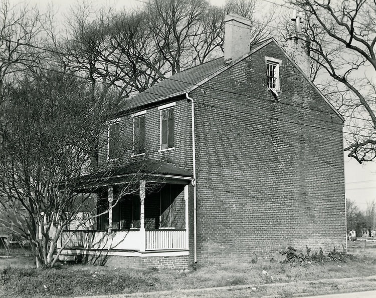 #46 Grandy House before relocating from East Gent, 1970s