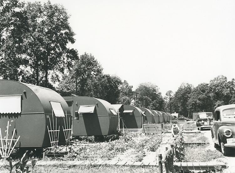 #24 Temporary housing with gardens, 1970s