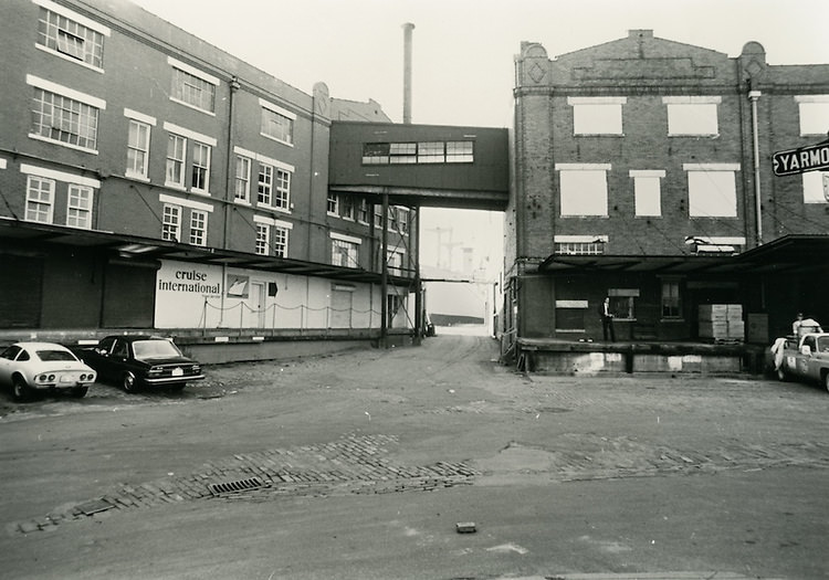 #10 Freemason Harbor Area looking from corner of Tazewell Street and Yarmouth Street, 1970s