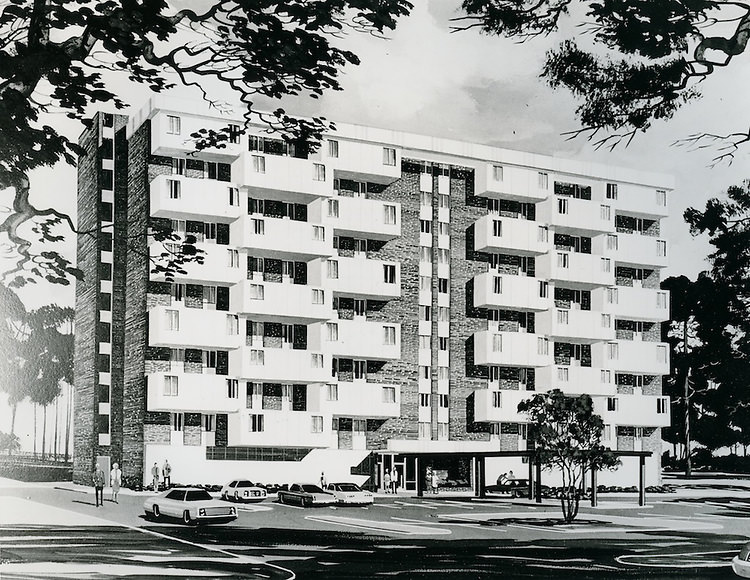 #83 Elderly mid Rise Site, 1970s