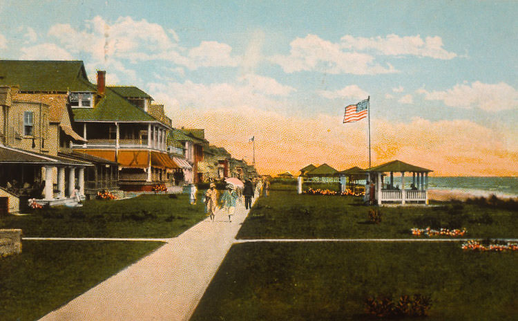 #15 Ocean Front and cottage line, virginia beach, near norfolk.