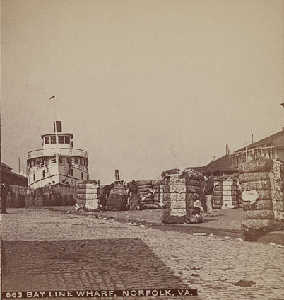 #26 Bay Line Wharf, Norfolk, 1896