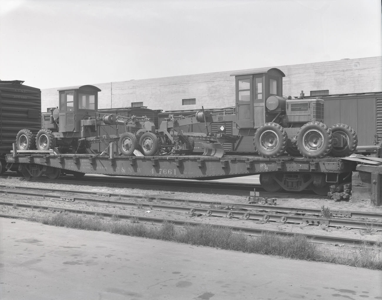 #50 Mining Equipment on Railroad Car, 1942