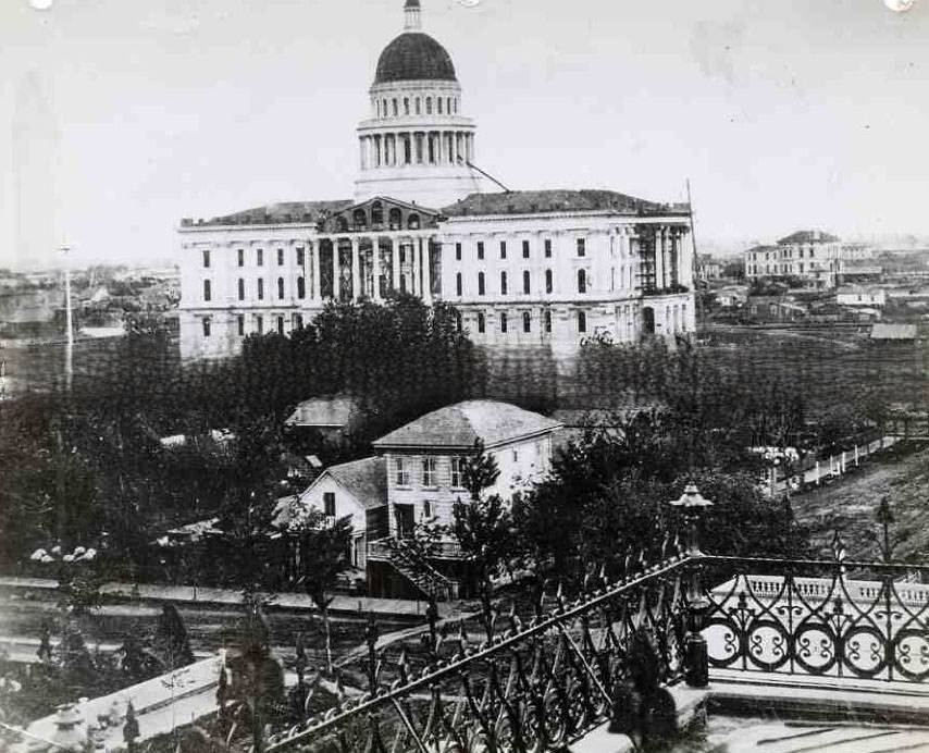 #145 California State Capitol building, 1873