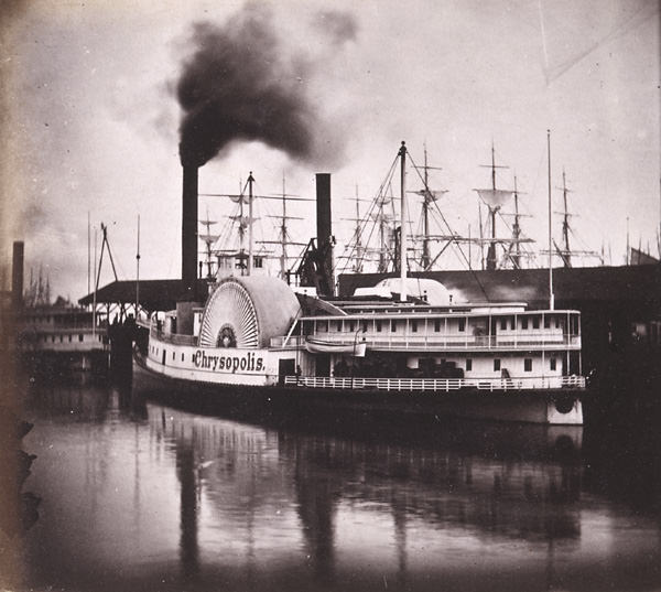 #140 The Sacramento Steamer Chrysopolis, 1870