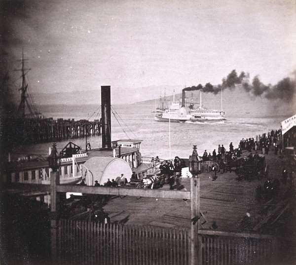 #142 The Sacramento Steamer Yosemite, 1870
