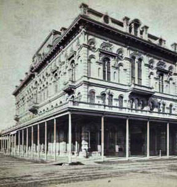 #28 Sacramento, Odd Fellows’ Hall. No. 1594, 1870s