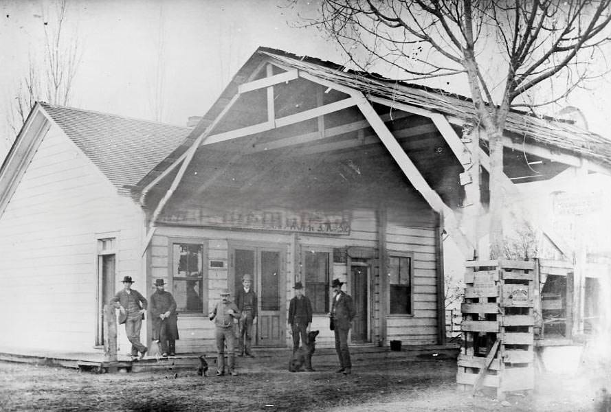 #3 Store, Weinstock & Lubin, Proprietors at 400 K Street, Sacramento, 1870