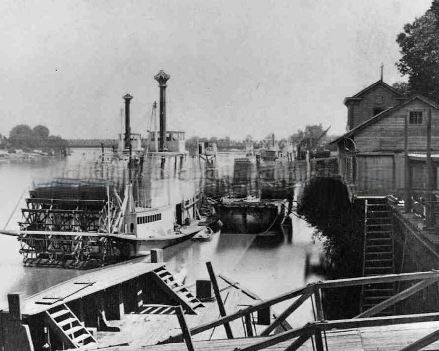 #9 Sacramento River front, “Dover”, 1875