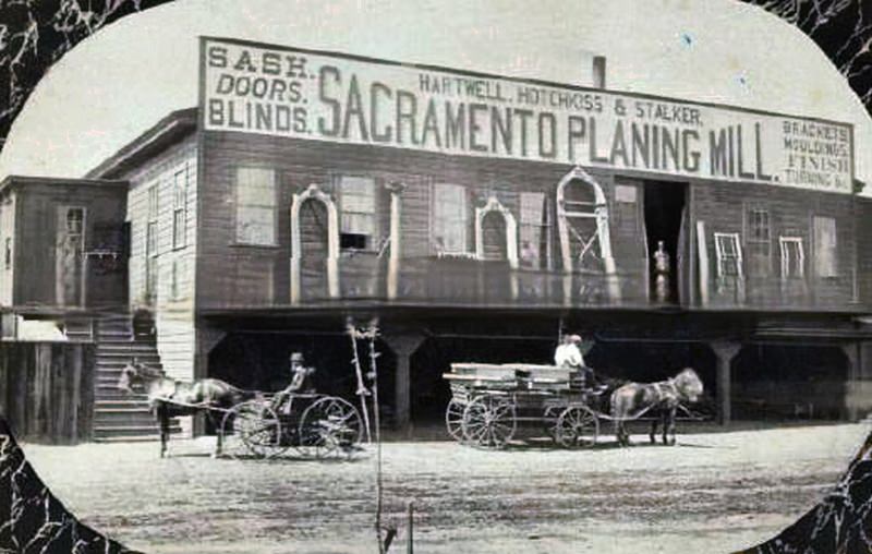 #10 Hartwell, Hotchkiss & Stalker Sacramento Planing Mill, 1875