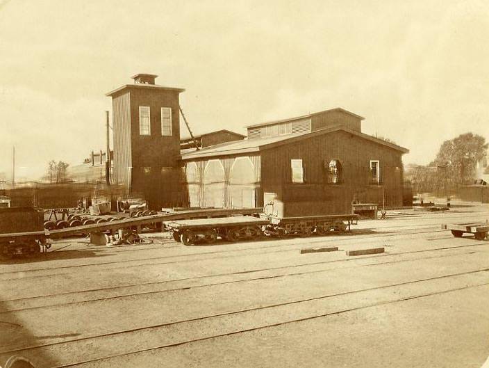#53 John Bruener Furniture Ware Rooms at 160 K Street, 1870
