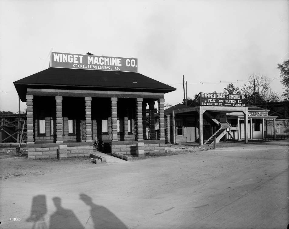 #109 The Winget Machine Company, Columbus, Ohio, made automatic machinery for making artificial building stone, 1904