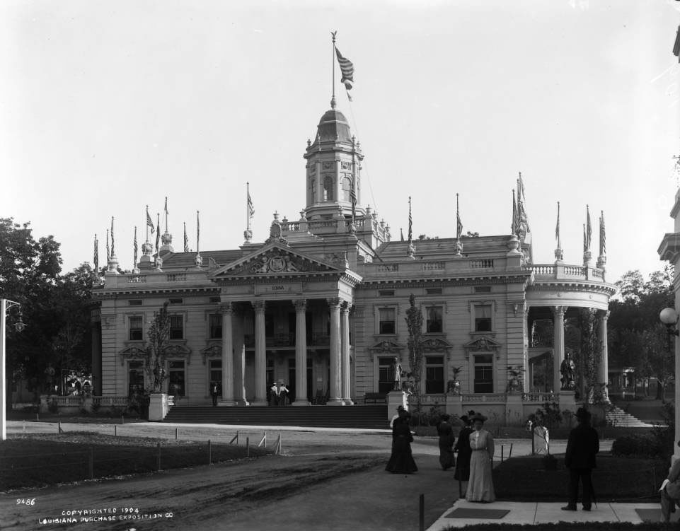 #119 Architects Proudfoot & Bird of Des Moines modeled their design for the Iowa pavilion at the Louisiana Purchase Exposition, 1904