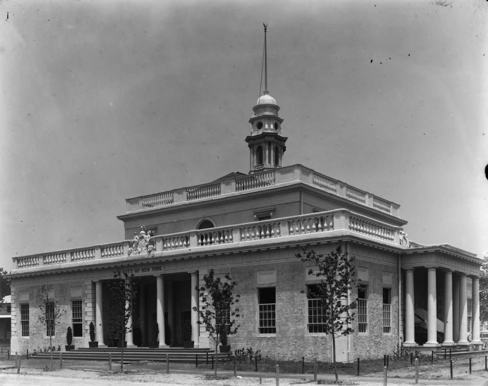 #126 New York City’s building on the Model Street at the Louisiana Purchase Exposition, 1904