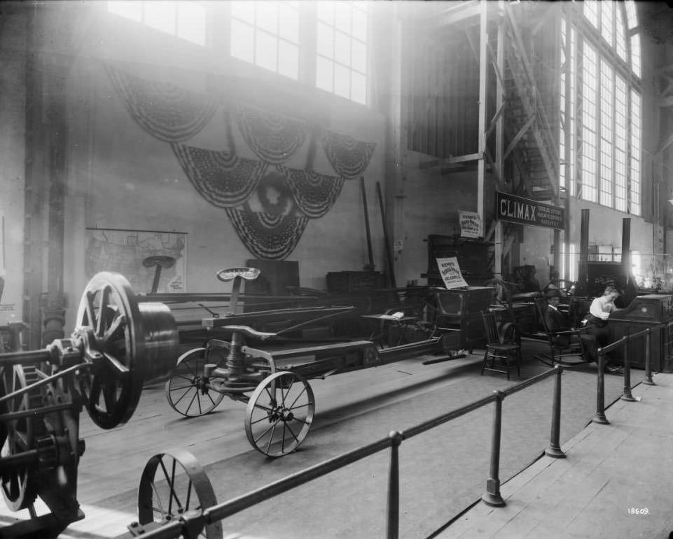 #209 Warsaw-Wilkinson Co. exhibit in the Palace of Agriculture, 1904