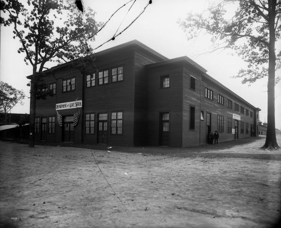 #75 The Department of Live Stock building at the Louisiana Purchase Exposition, the 1904 World’s Fair