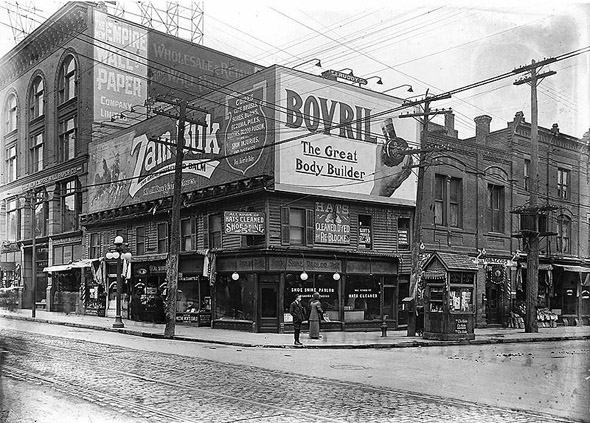 #35 Northeast corner of Yonge and Shuter streets, 1910s