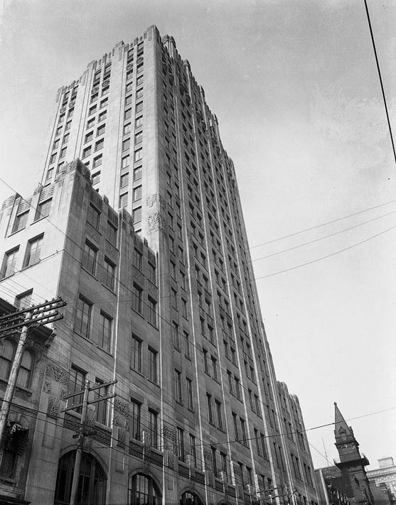 #5 The old Toronto Star Building on King Street W. near Bay, 1940s