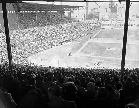 #6 The view from the stands, 1940s