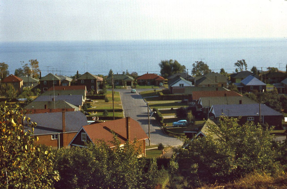 #177 View from Cliffside Drive in Scarborough, 1961,