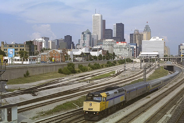#75 Certainly not as dense in the core, the skyline in 1994.