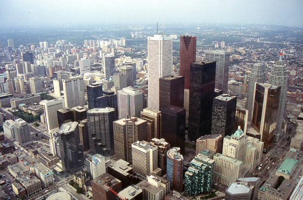 #76 From the CN Tower.1990s