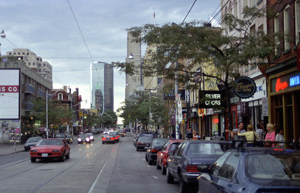 #41 Queen Street, looking east.1990s