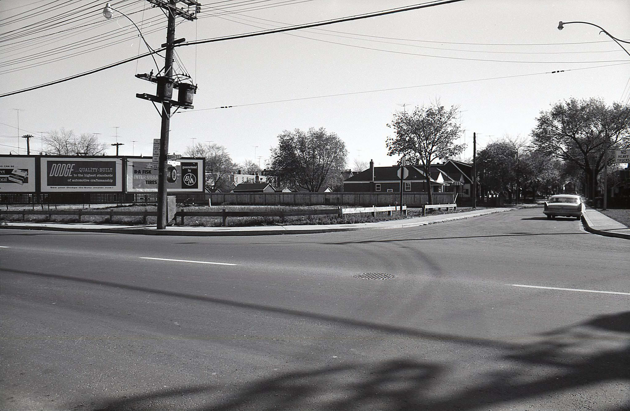 #152 Southeast corner of Wayland Ave. and Gerrard St. E., 1960.