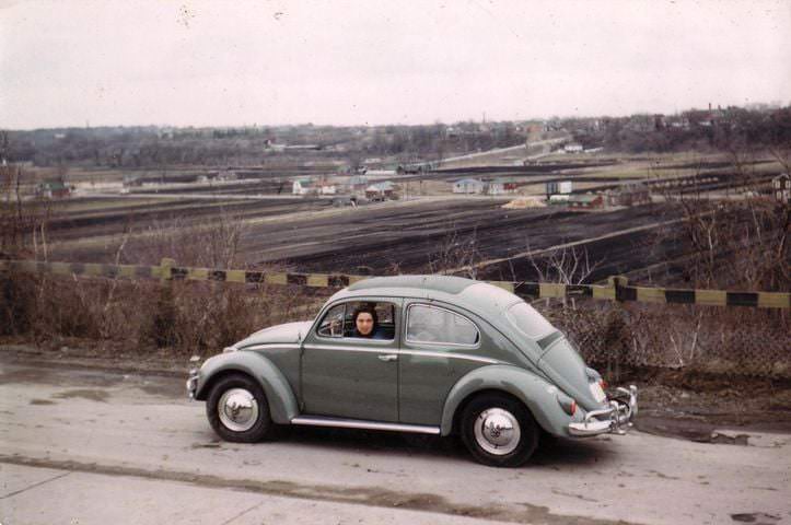 #179 View of Eglinton Flats from Astoria Ave, 1960.