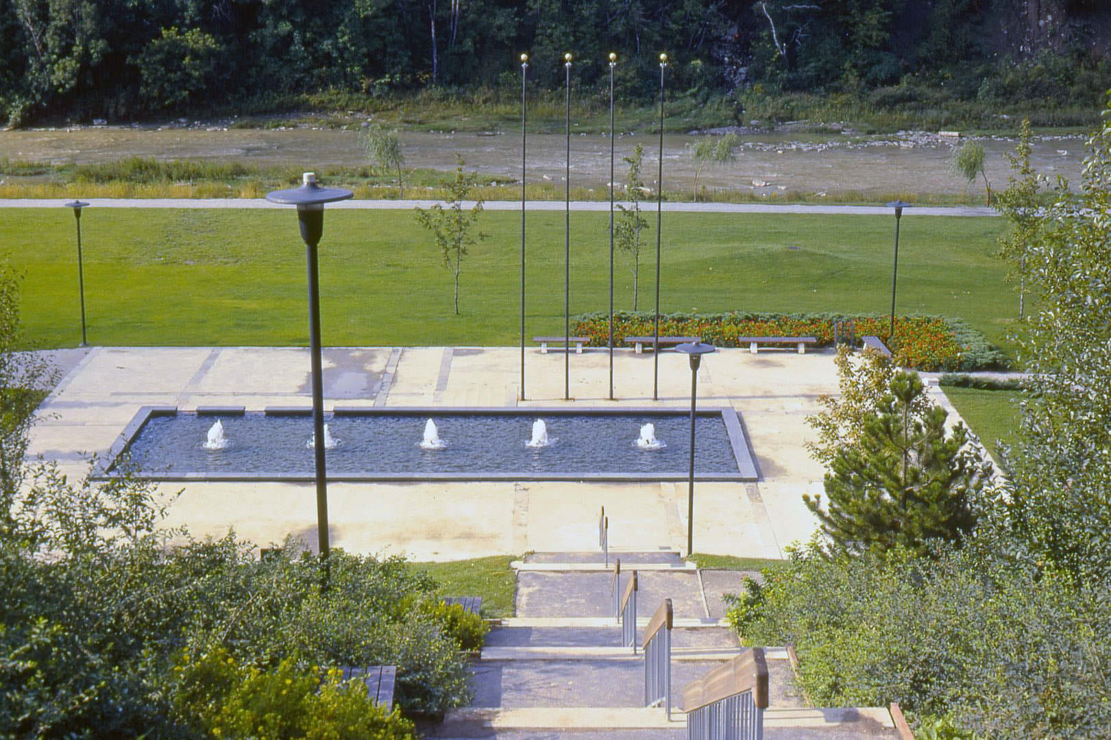 #184 View of Cruickshank Park (2196 Weston Rd., at Lawrence), 1960s