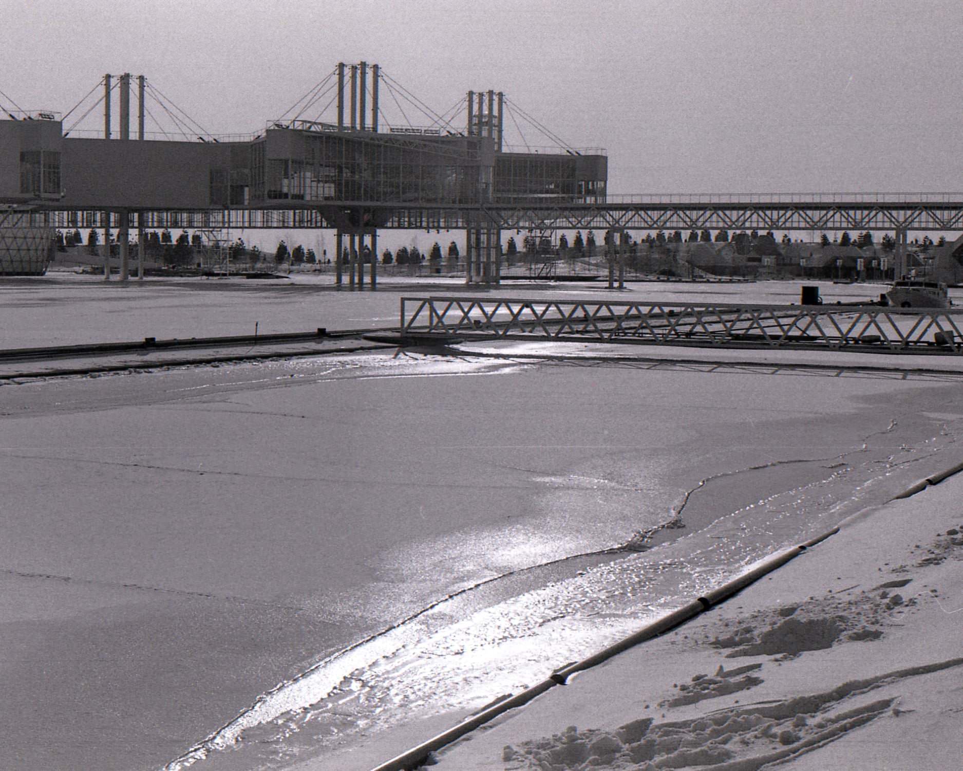 #147 Ontario Place in the winter, mid-1970s
