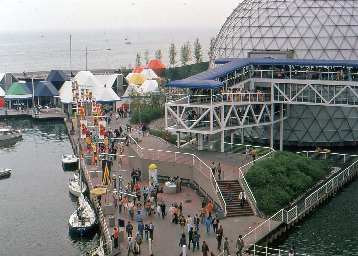 #148 Ontario Place in the summer, mid-1970s