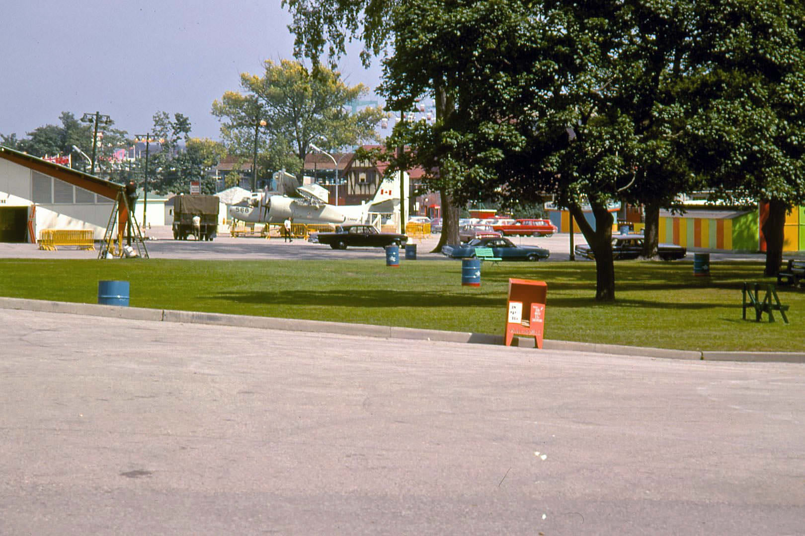 #189 Air Force exhibit, etc., CNE grounds, 1968