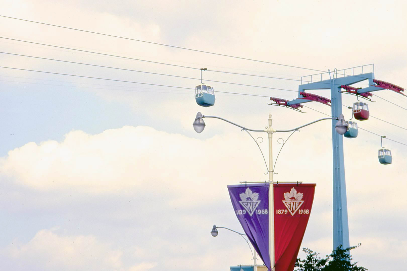 #192 A part of the Alpine Way midway ride, CNE grounds, 1968