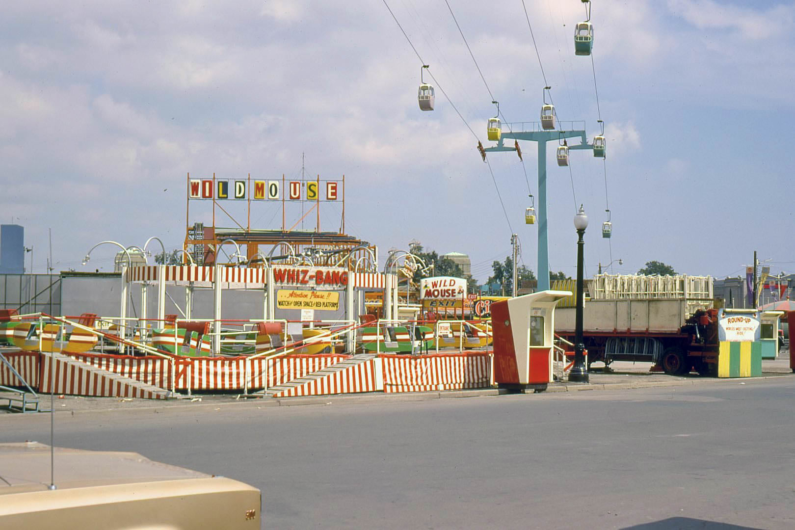 #198 The Wild Mouse, CNE Midway, 1968