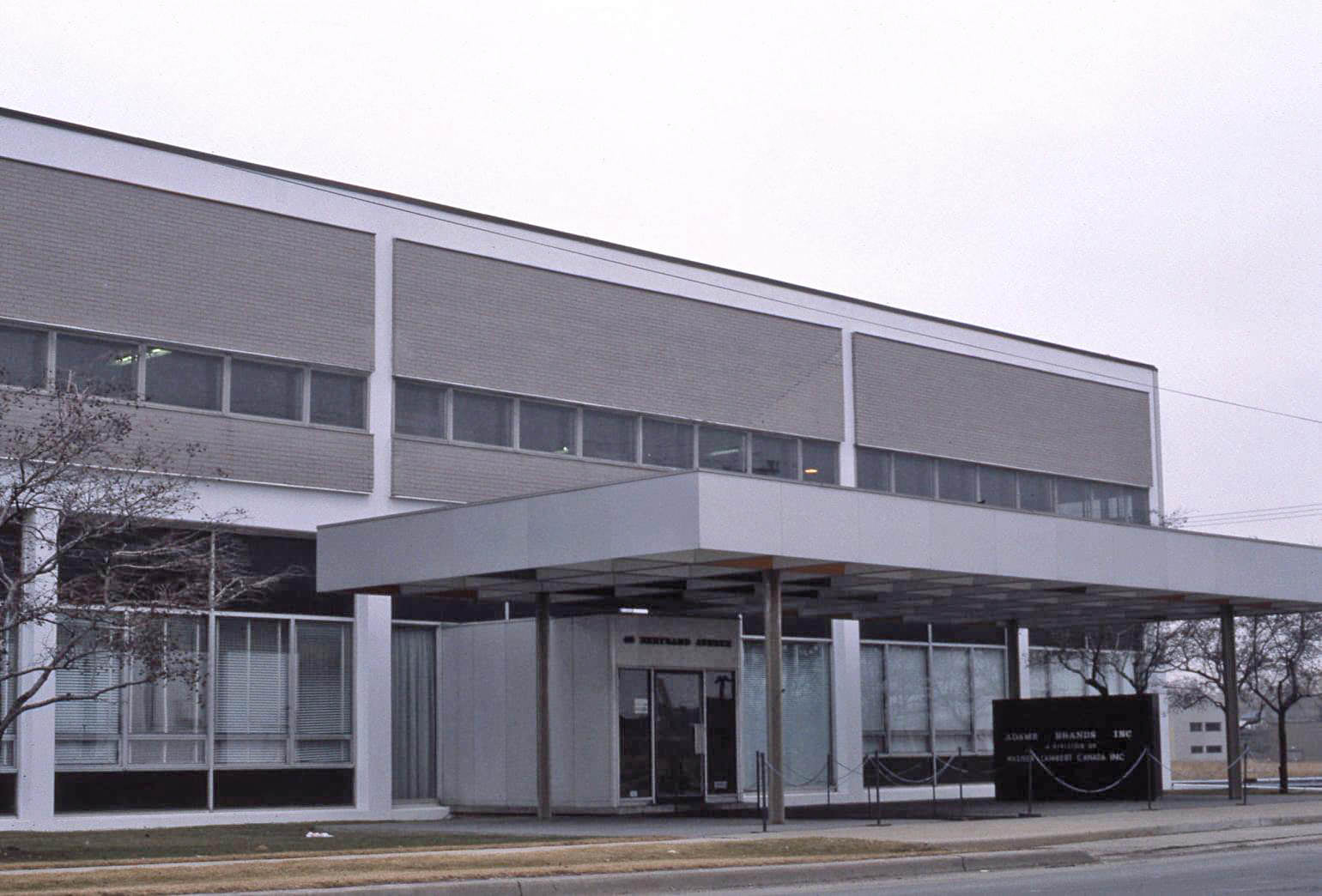 #55 Adams Brands Ltd., 40 Bertrand Ave., Scarborough, 1981.